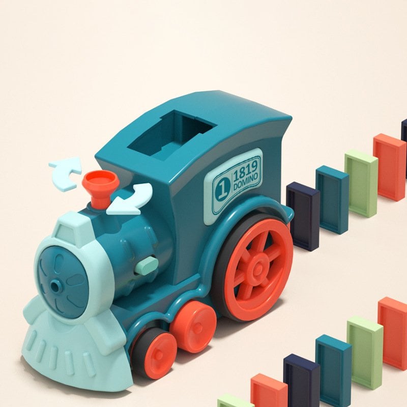 Train électrique pour un plaisir sans fin avec les dominos - Lamylie