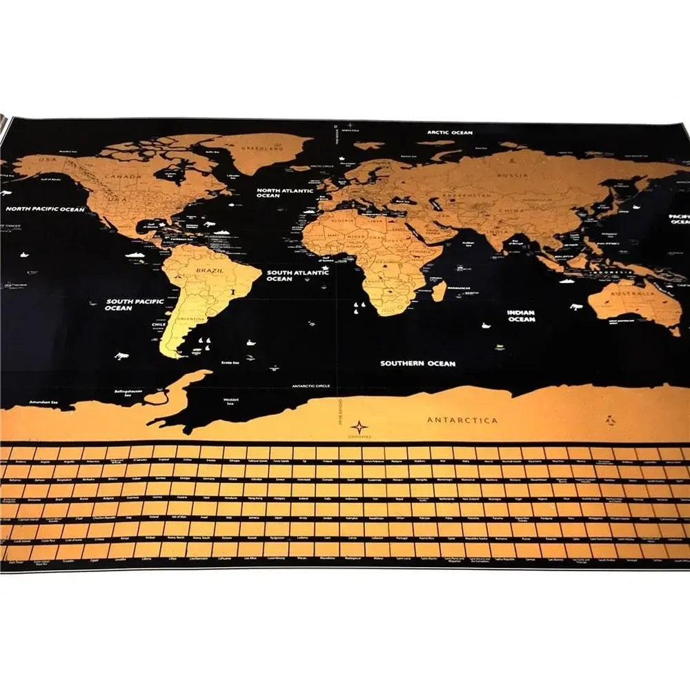 GlobeScratch – Rendi visibili le tue avventure - Lamylie