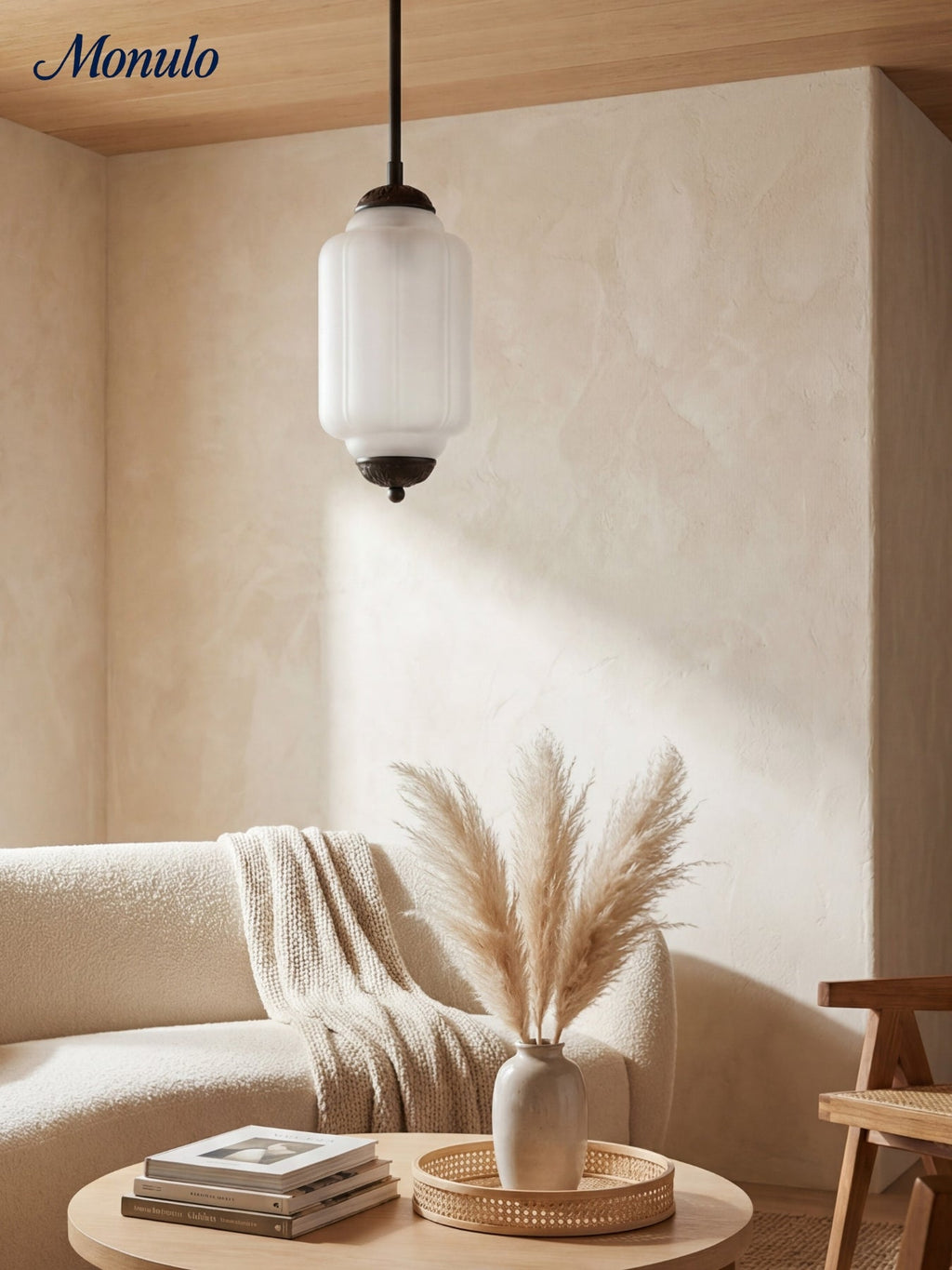 Vintage Glass Pendant Lamp with Nostalgic Look | Refined Lighting for Dining Room and Kitchen - Lamylie