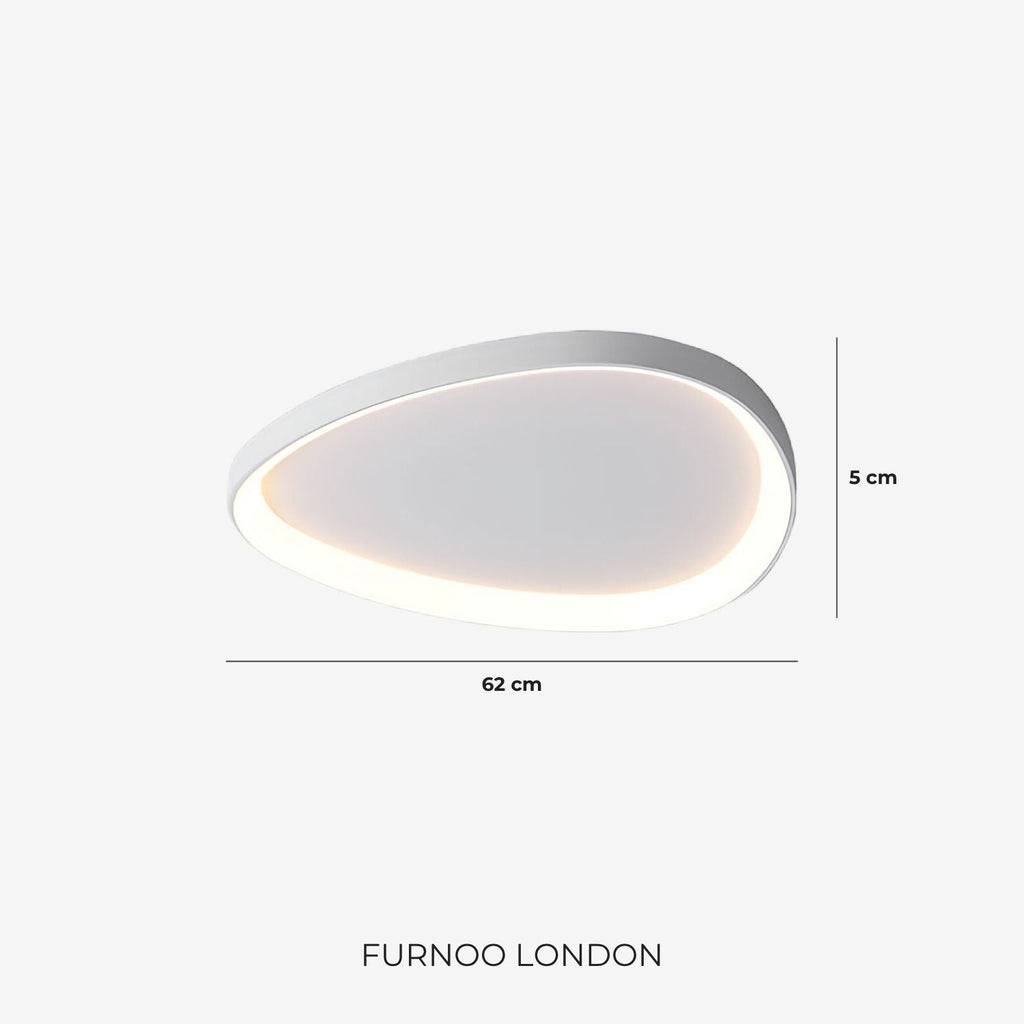 Pinnacle LED Ceiling Lamp | Minimalist Modern Ceiling Lighting with Subtle Refinement - Lamylie