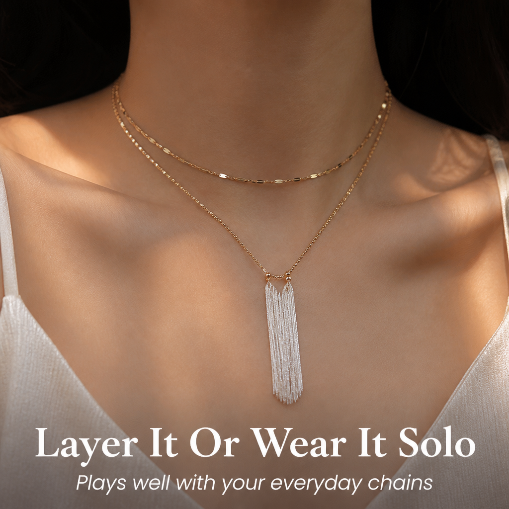 LumiCascade — Glide Through Your Day with Feather-Light Elegance That Turns Every Head - Lamylie