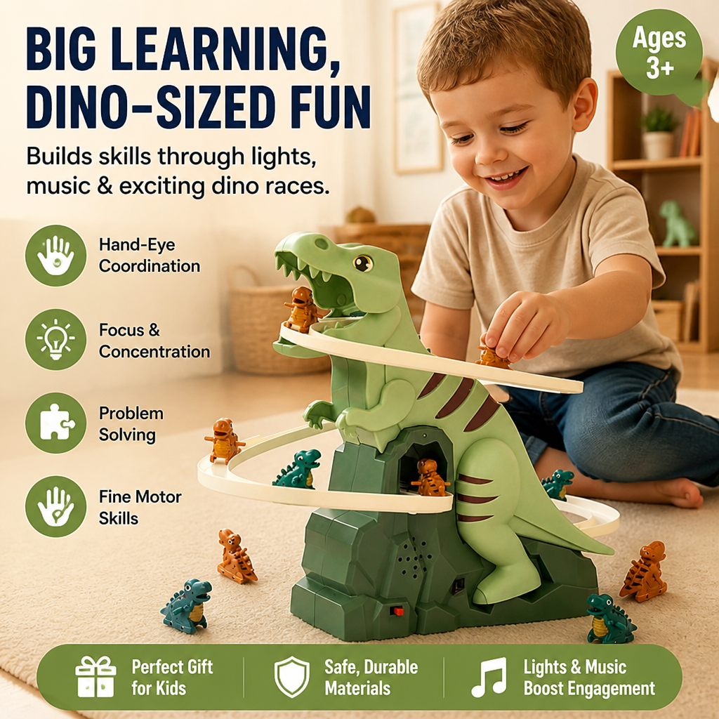 JurassiJoy — Ignite Their Imagination with Dino-Powered Play That Builds Skills and Confidence - Lamylie