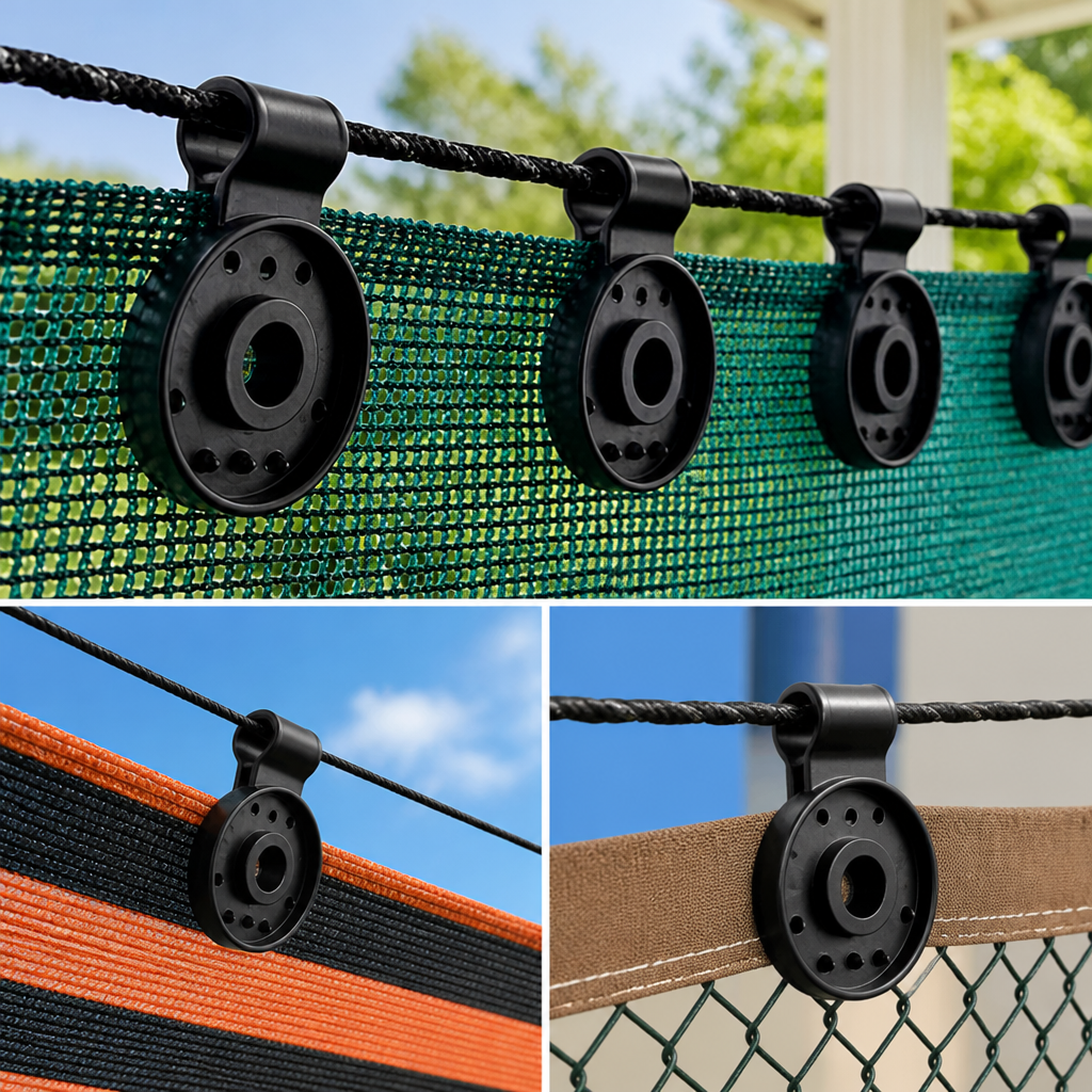 GripPro ShadeClips — Fija firmemente tu toldo exterior para disfrutar de una comodidad sin preocupaciones en todo momento - Lamylie