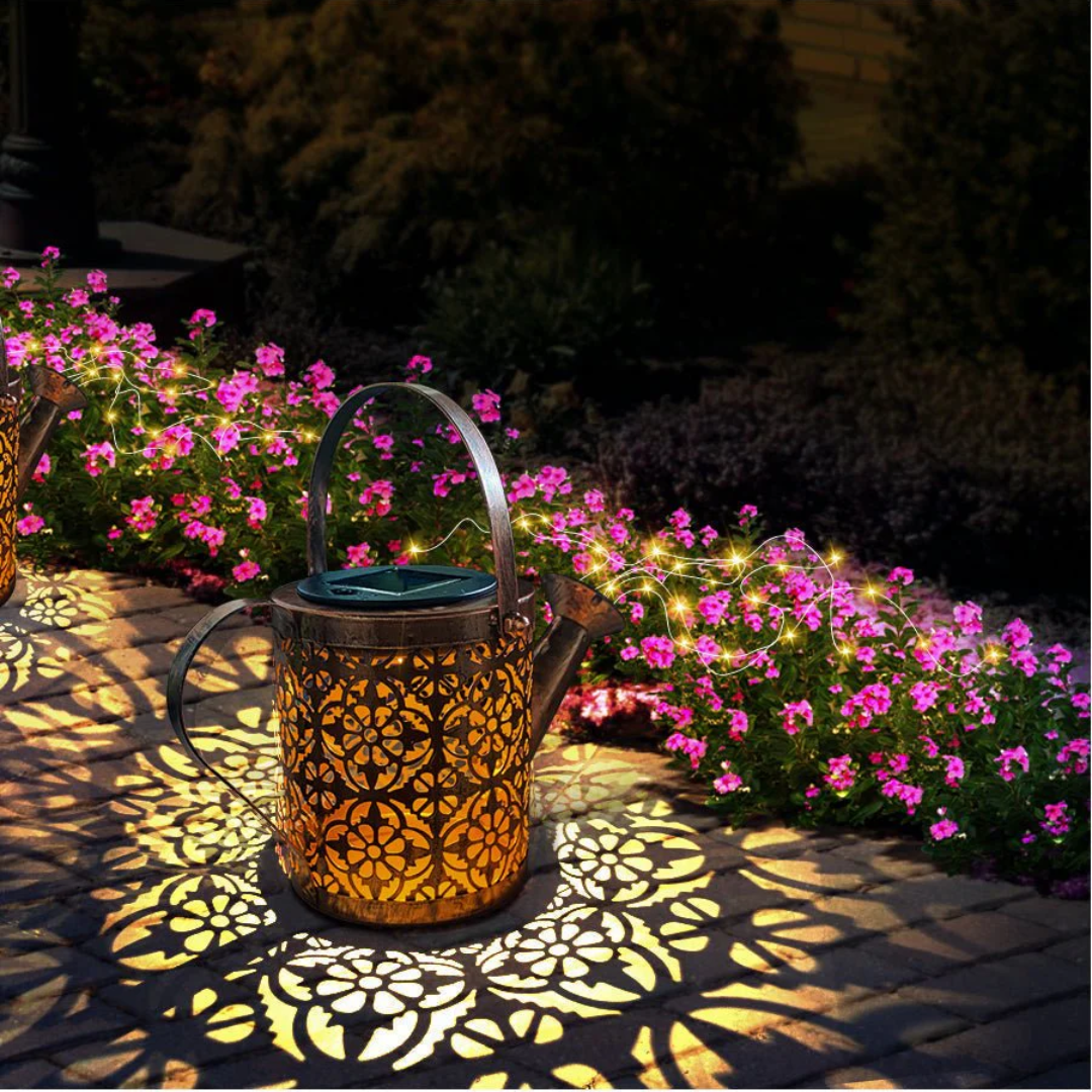 Outdoor Solar-Gartenlicht mit sternenartiger Beleuchtung - Lamylie