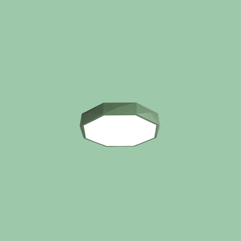 Plafoniera LED dal design astratto scandinavo, luce calda, acrilico e ferro, a plafone, per corridoi, soggiorni e camere da letto - Lamylie
