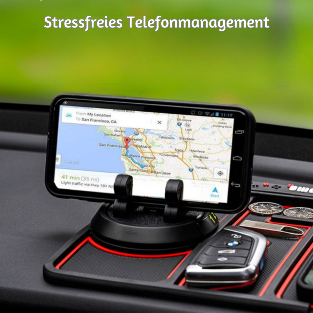 Support de téléphone antidérapant pour tableau de bord de voiture - Lamylie