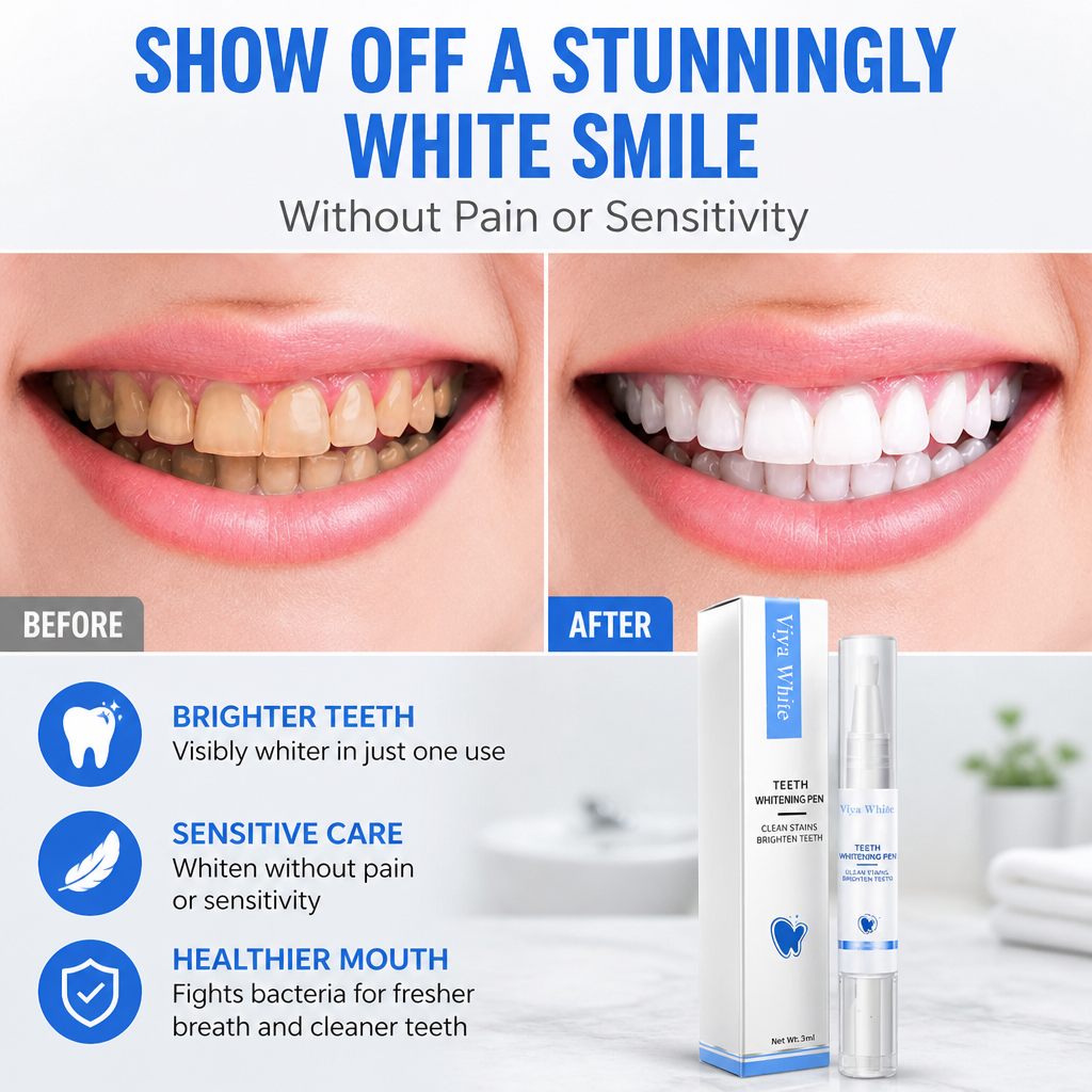 LumaPearl – Vis frem et blendende hvitt smil uten smerte eller ising - Lamylie