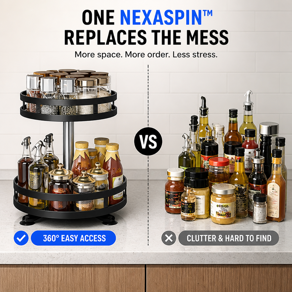 NexaSpin — Effortless 360° Access That Transforms Chaos into Calm - Lamylie