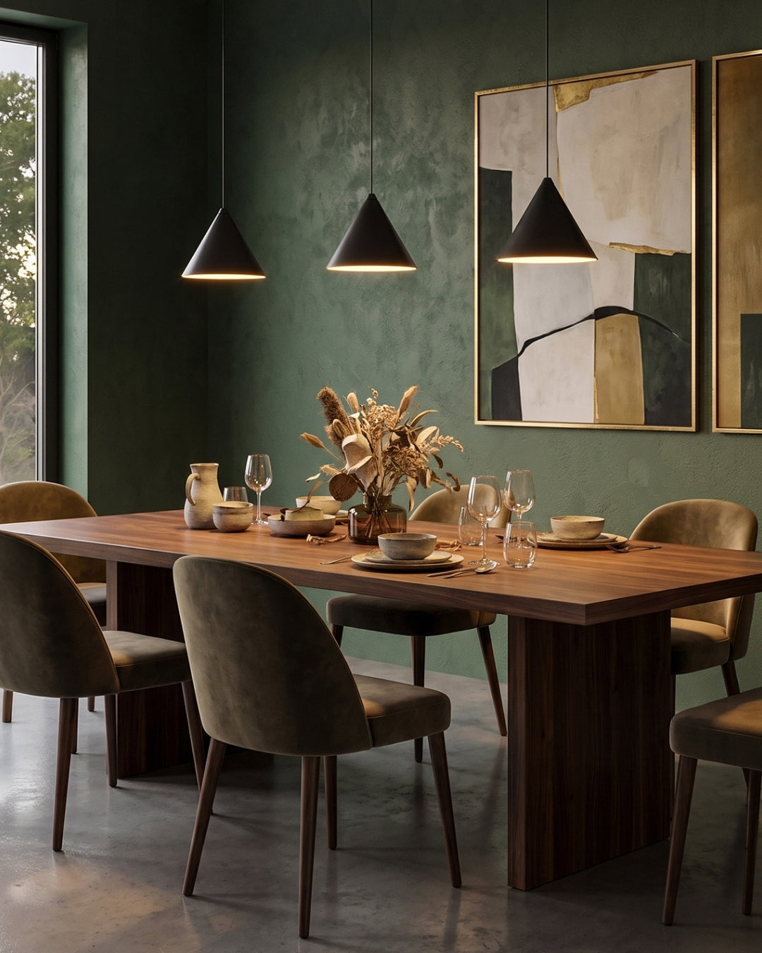 Stella Pendelleuchte | Aluminium Geometrisches Design mit verstellbarer Kabellänge und LED-Beleuchtung - Lamylie