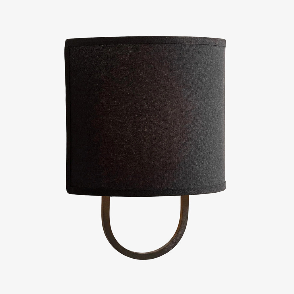 Wall Lamp Fabric Shade | Modern Bedroom Wall Lighting for Cozy Ambiance - Lamylie