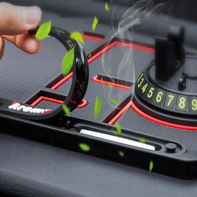 Tapis antidérapant pour tableau de bord et téléphone dans les véhicules - Lamylie