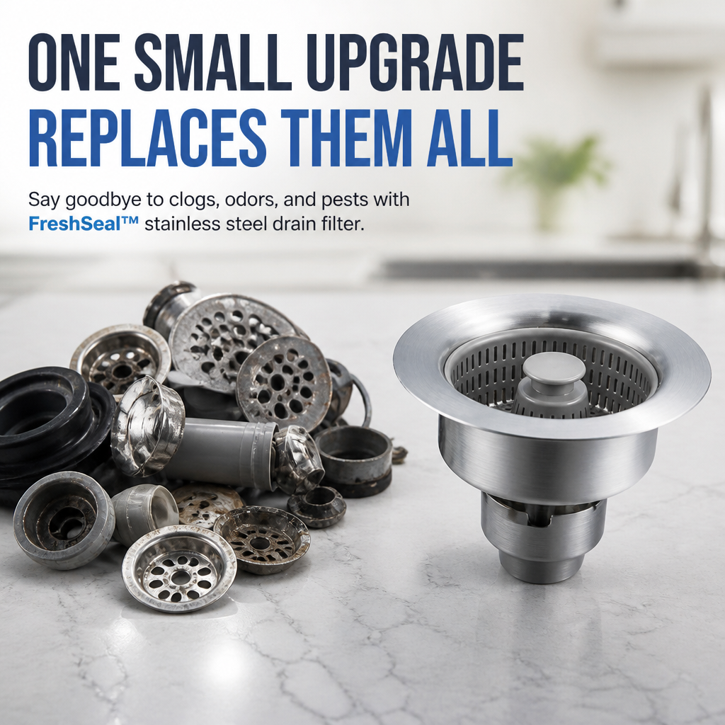 FreshSeal — Zabraňte pronikání pachů a škůdců do kuchyně, která bude vždy působit čistě a svěže - Lamylie