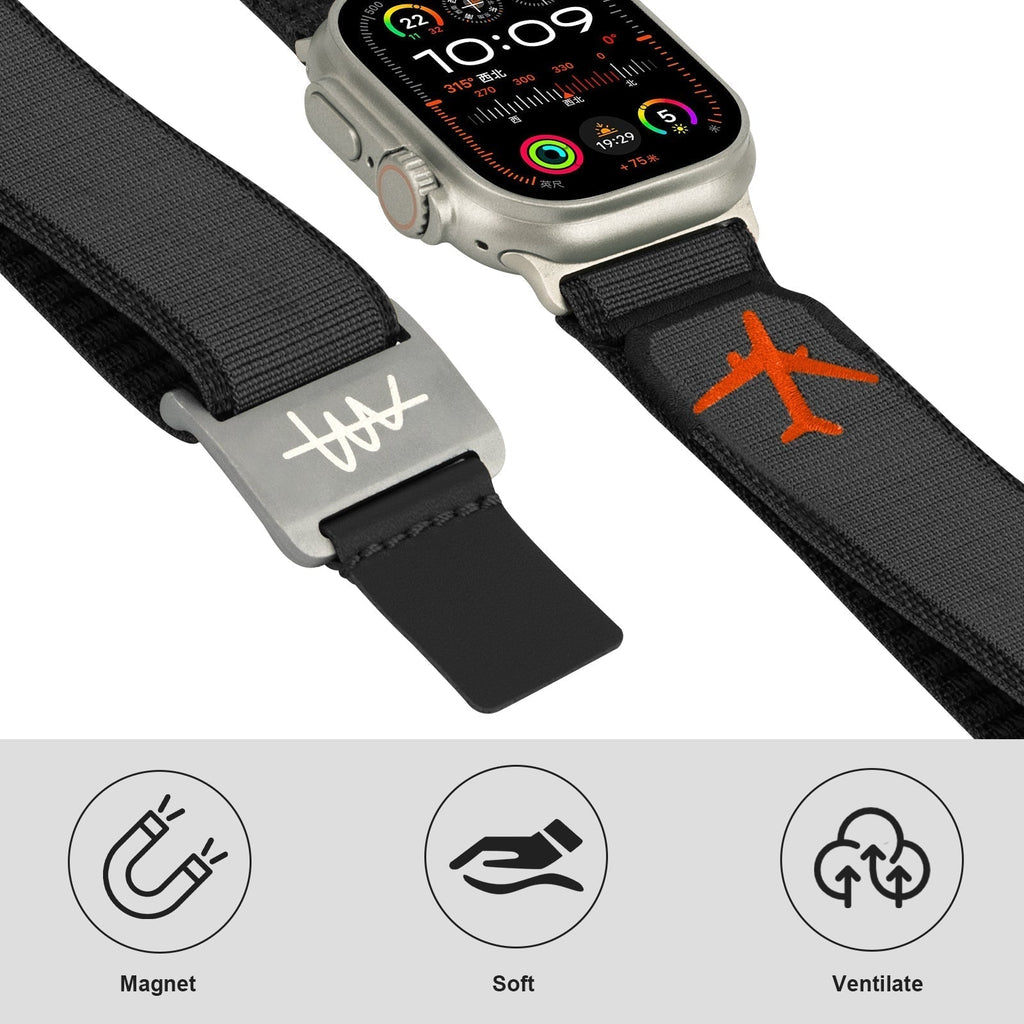 Nylon Band with Buckle for Apple Watch - Wild Trail Design - Lamylie