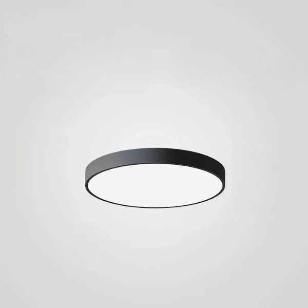 Fargerik rund LED-taklampe med ultratynt design til stue, soverom, arbeidsrom og hall, moderne interiørbelysning, skandinavisk – Lamylie