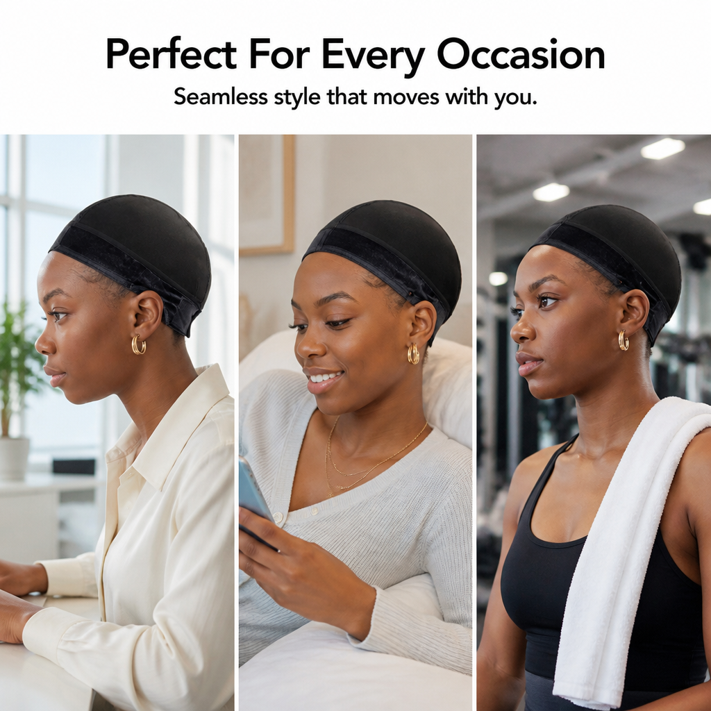 Gorro HaloGrip — Confiança assegurada com conforto invisível durante todo o dia - Lamylie