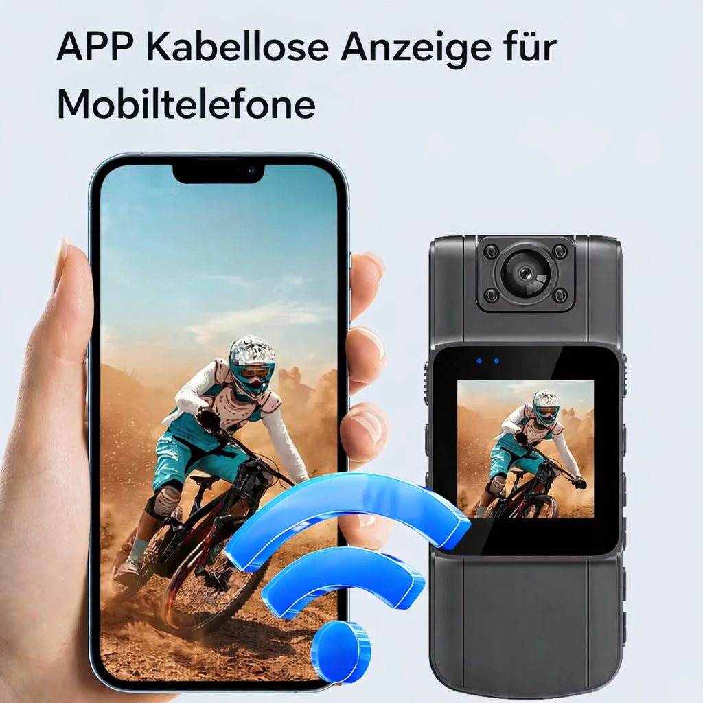 Compact Camera | 4K Video | Swivel Lens | SecureCam - Lamylie