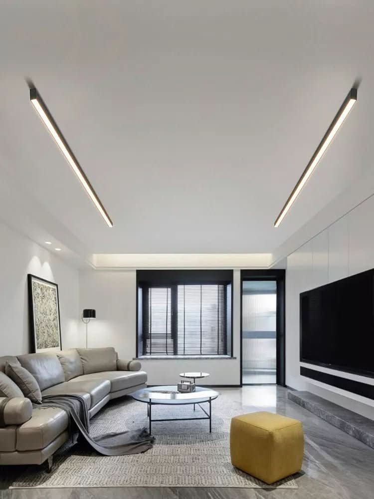 Minimalistische LED-Deckenlampe – Nordischer Stil, flimmerfreie Beleuchtung - Lamylie