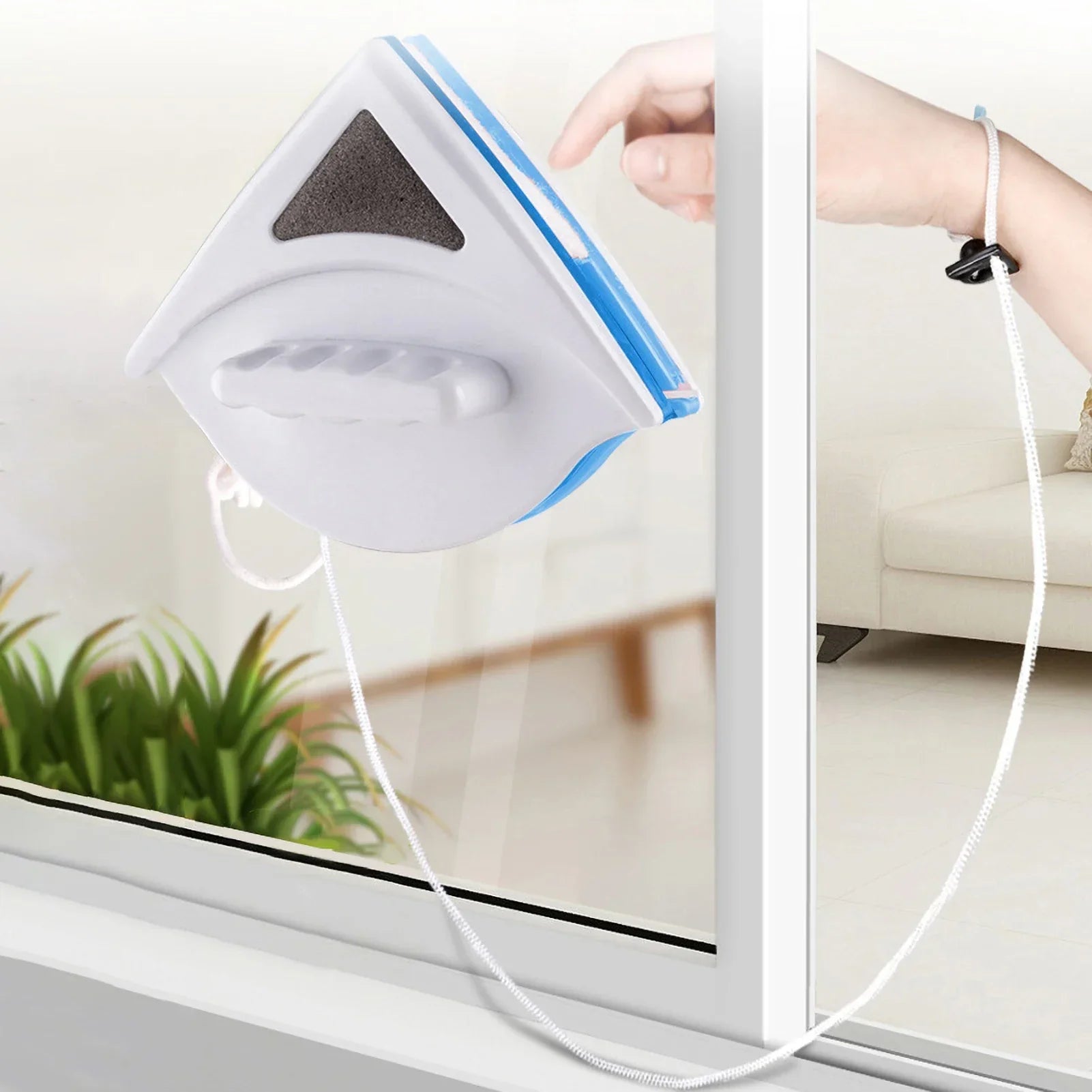 Magnetic Window Cleaner for Both Sides – Glass Cleaning Tool - Lamylie