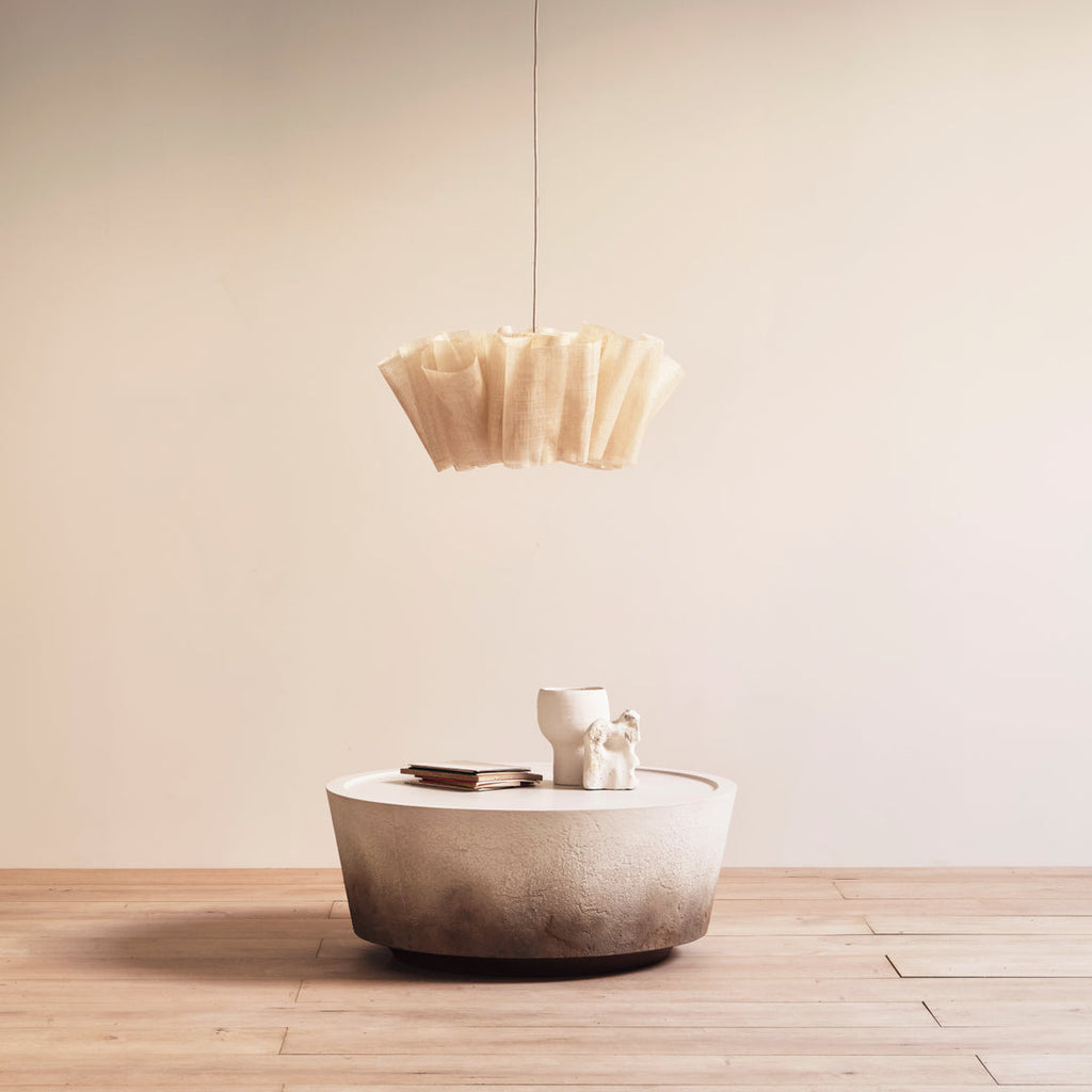 Pleated Fabric Pendant Lamp | Minimalist Scandinavian Lighting for Dining Room & Living Room - Lamylie
