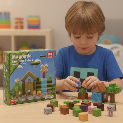 BrilliBlocks - Stimuleer creatief talent met elke magnetische klik - Lamylie