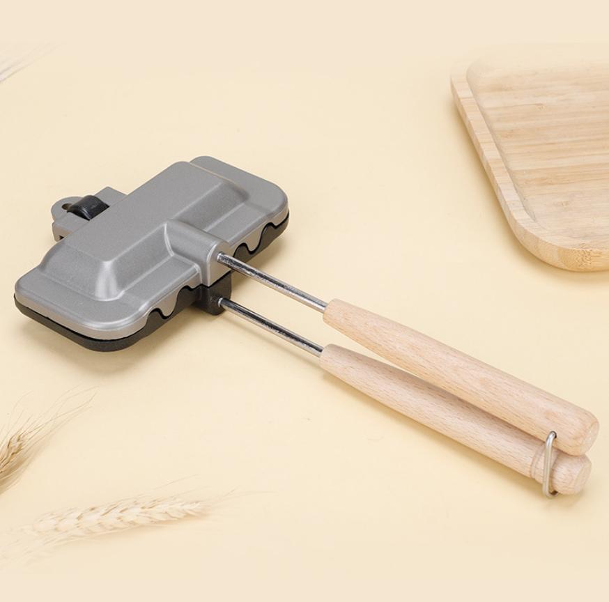 Dobbeltsidig sandwichpanne | Slippbelegg i aluminium for rask tilberedning | 30.5 cm – Lamylie