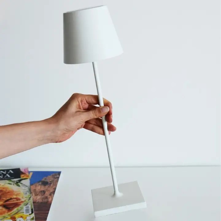Wireless LED Desk Lamp with Touch Dimmer – Cordless, Pure Ambiance - Lamylie