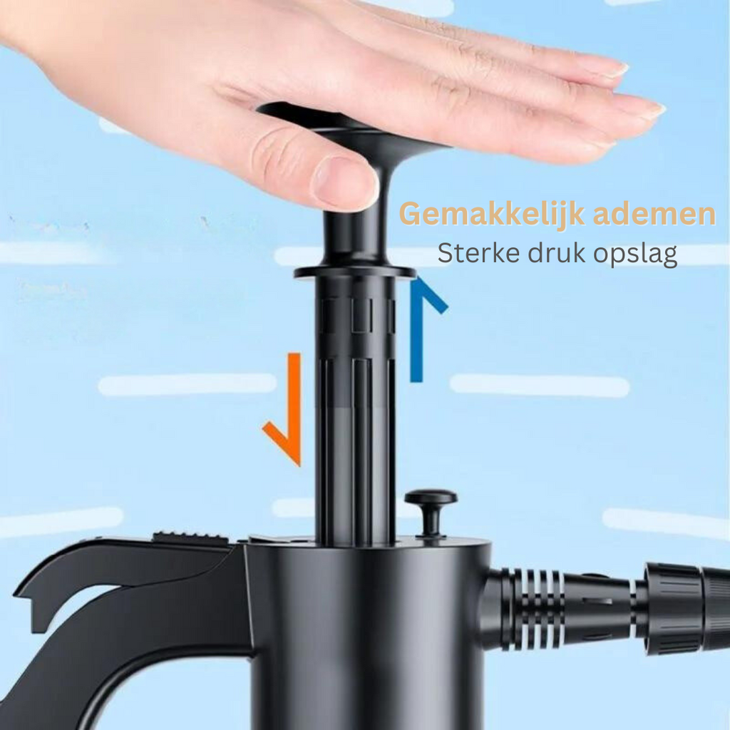 Foam Sprayer for Car Cleaning | 3 Nozzles for Deep Cleaning | White or Black - Lamylie