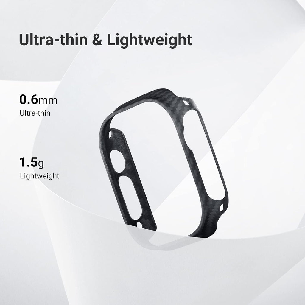 Řemínek AeroWeave pro Apple Watch z uhlíkových vláken — aramidový kryt
