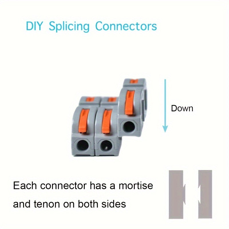 Modular Lever Clamp Cable Connector Set | 2 to 4 Connections - Lamylie