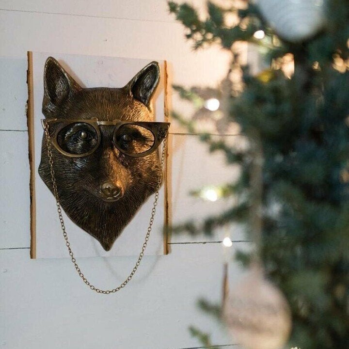 Decoração de parede com cabeça de veado – Dá personalidade a qualquer divisão - Lamylie