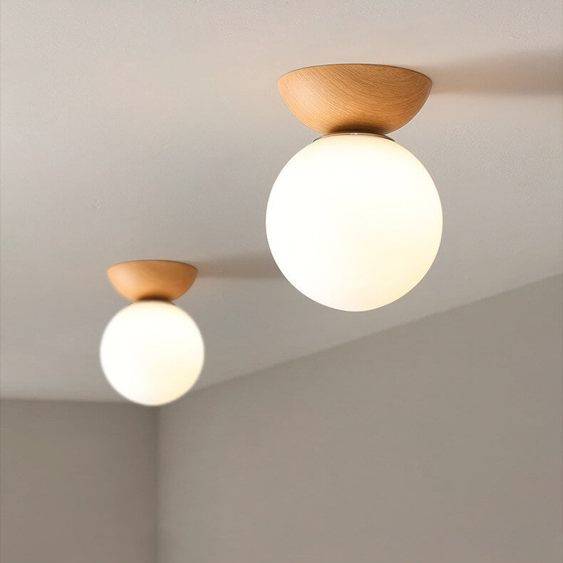 Glaskugel-Deckenlampe - Lamylie