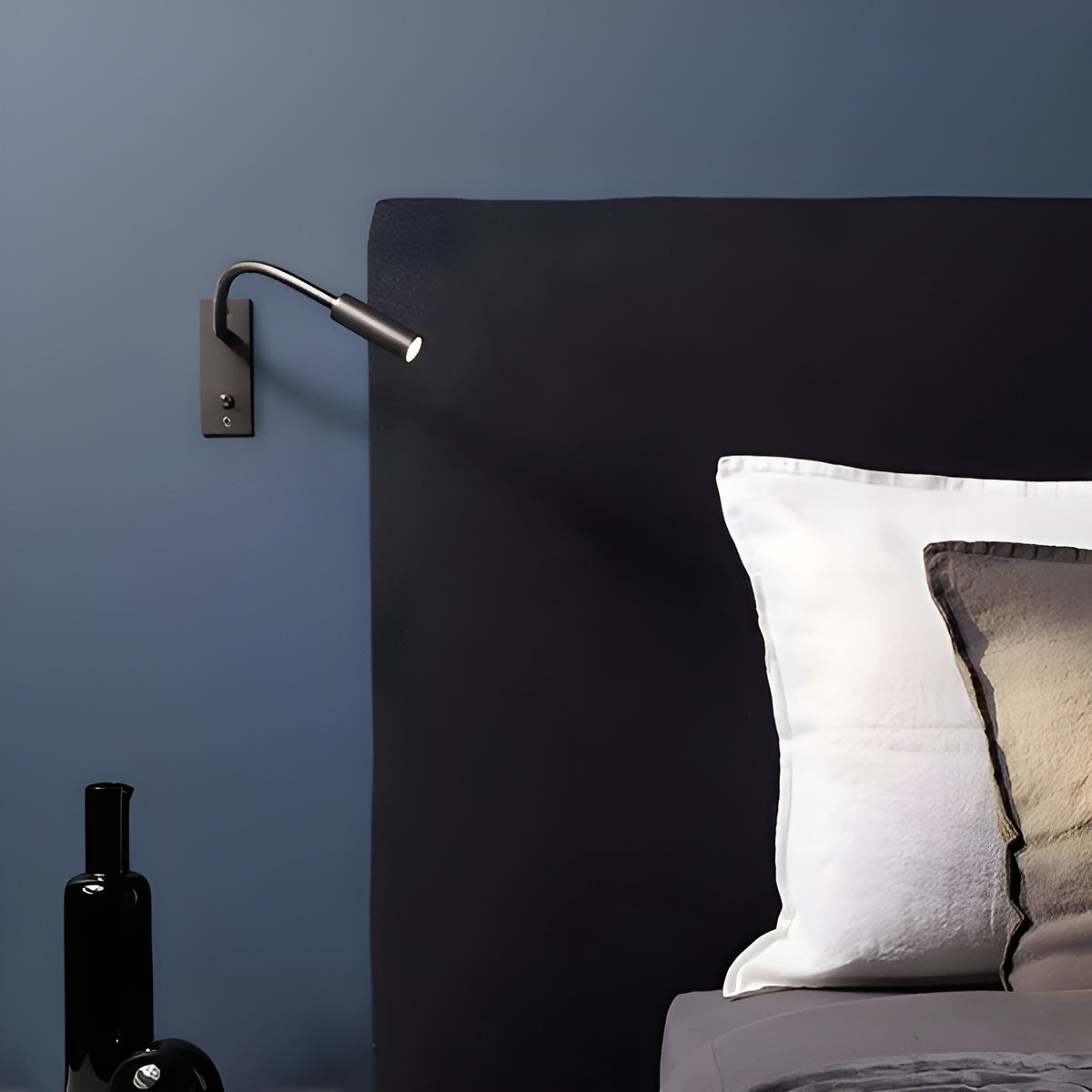 Adjustable Gooseneck Wall Light – Reading Lamp for Bed and Sofa - Lamylie