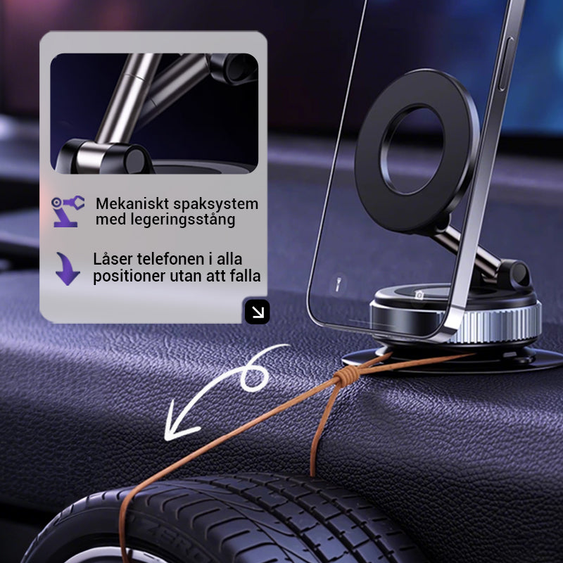 Magnetische Handyhalterung fürs Auto mit Vakuum-Saughalterung – Lamylie