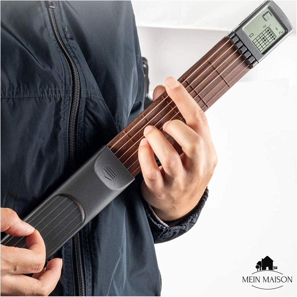 PulseStrum Pocket Trainer — Master Guitar Anywhere, Anytime with Silent, Stress-Free Practice - Lamylie