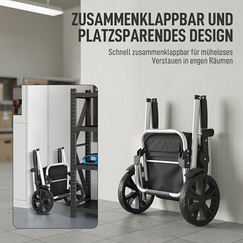 Hopfällbar 3-i-1-shoppingvagn med kylfack - Lamylie