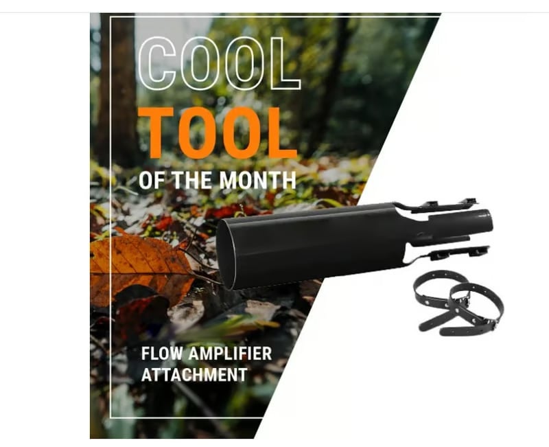 Accesoriu amplificator al fluxului de aer pentru suflanta de frunze | Amplificator de flux | Montare rapidă fără unelte | AirJetPro - Lamylie