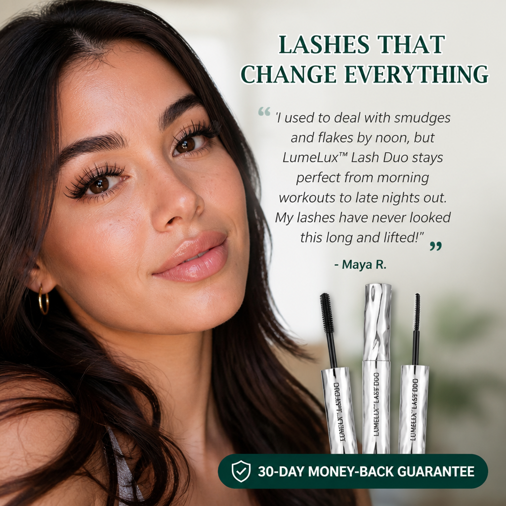LumeLux Lash Duo – Prodloužení, pozvednutí a 24hodinové zafixování řas bez slepování - Lamylie