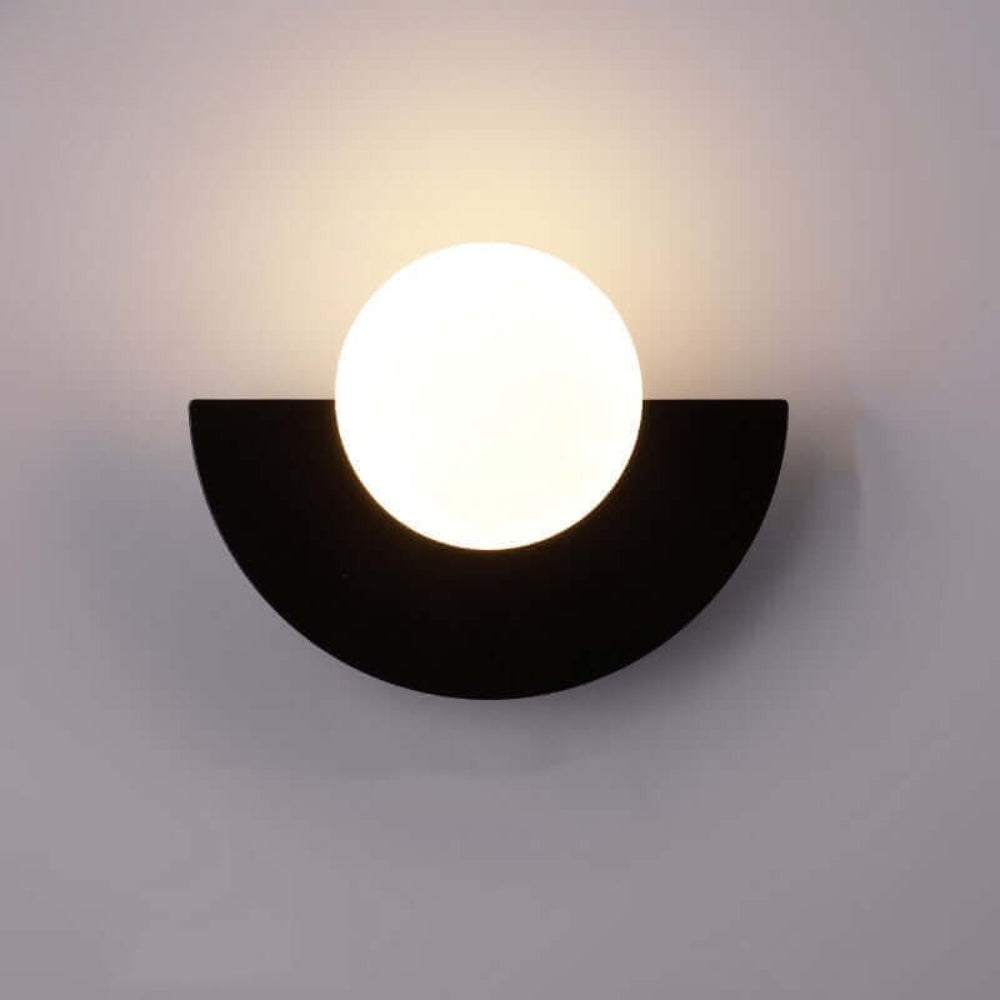 Wall Lamp | Modern Wall Lighting with Colorful Shade | Scandinavian Design | Living Room Bedroom Hallway - Lamylie