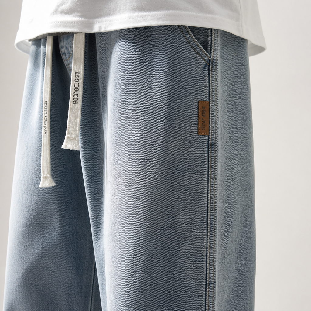 Marvelon Loose Straight Jeans – Entdecke den ganzen Tag über cooles Selbstbewusstsein und mühelosen Stil – Lamylie