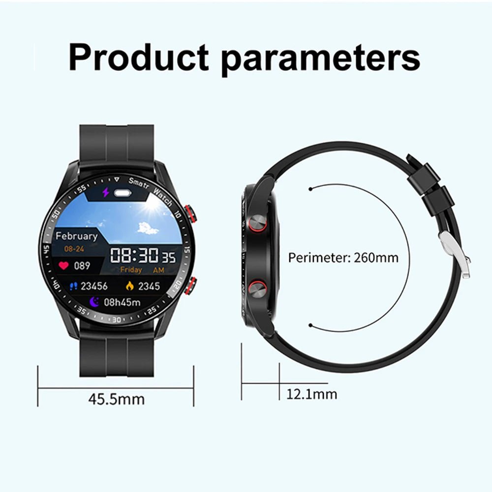 Multi-Function Health Tracking Smartwatch for Daily Activity and Heart Rate - Lamylie