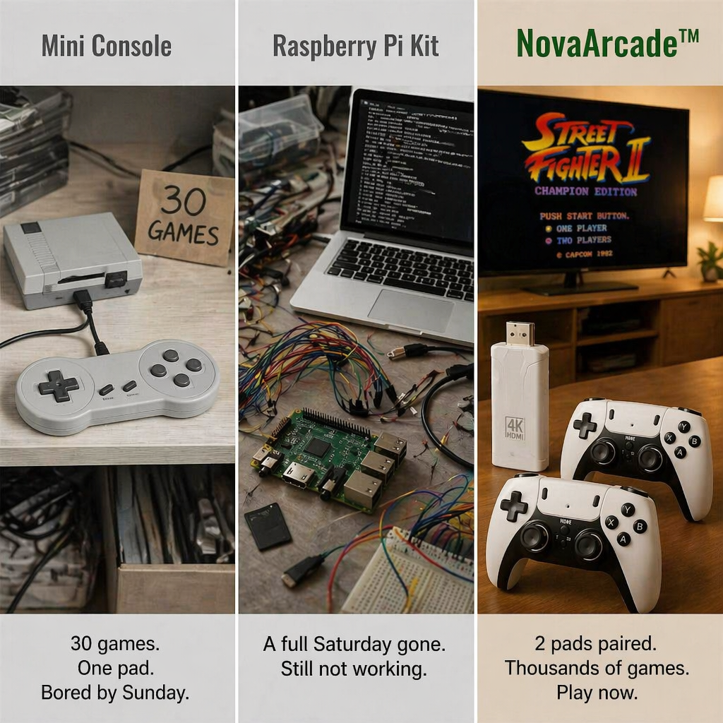NovaArcade — Branchez-vous, connectez-vous et affrontez-vous dans des milliers de classiques rétro - Lamylie