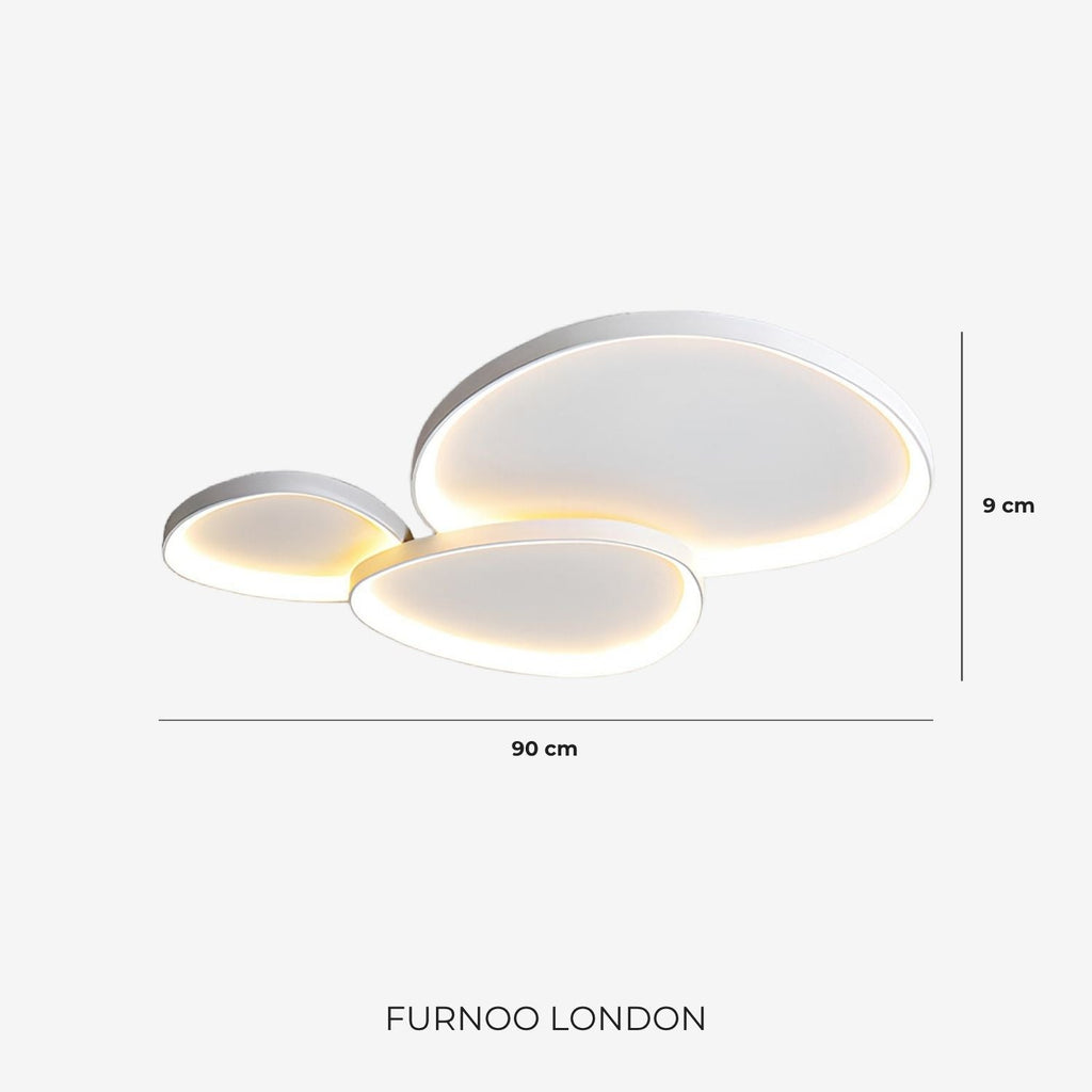 Pinnacle LED Ceiling Lamp | Minimalist Modern Ceiling Lighting with Subtle Refinement - Lamylie