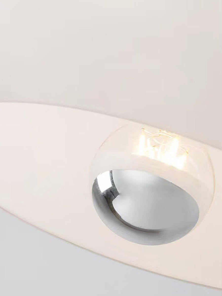 Bauhaus Glas Pendelleuchte Metall 11cm Nordisches Design Esszimmer Küche - Lamylie