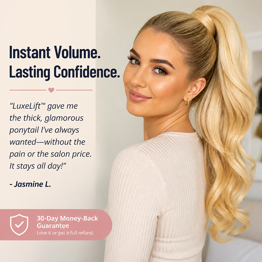 LuxeLift — Wrap On a Thick, Glamorous Ponytail in Seconds Flat - Lamylie