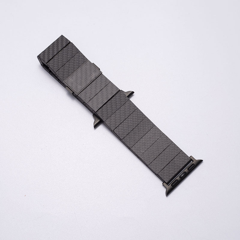 Řemínek AeroWeave pro Apple Watch z uhlíkových vláken — aramidový kryt