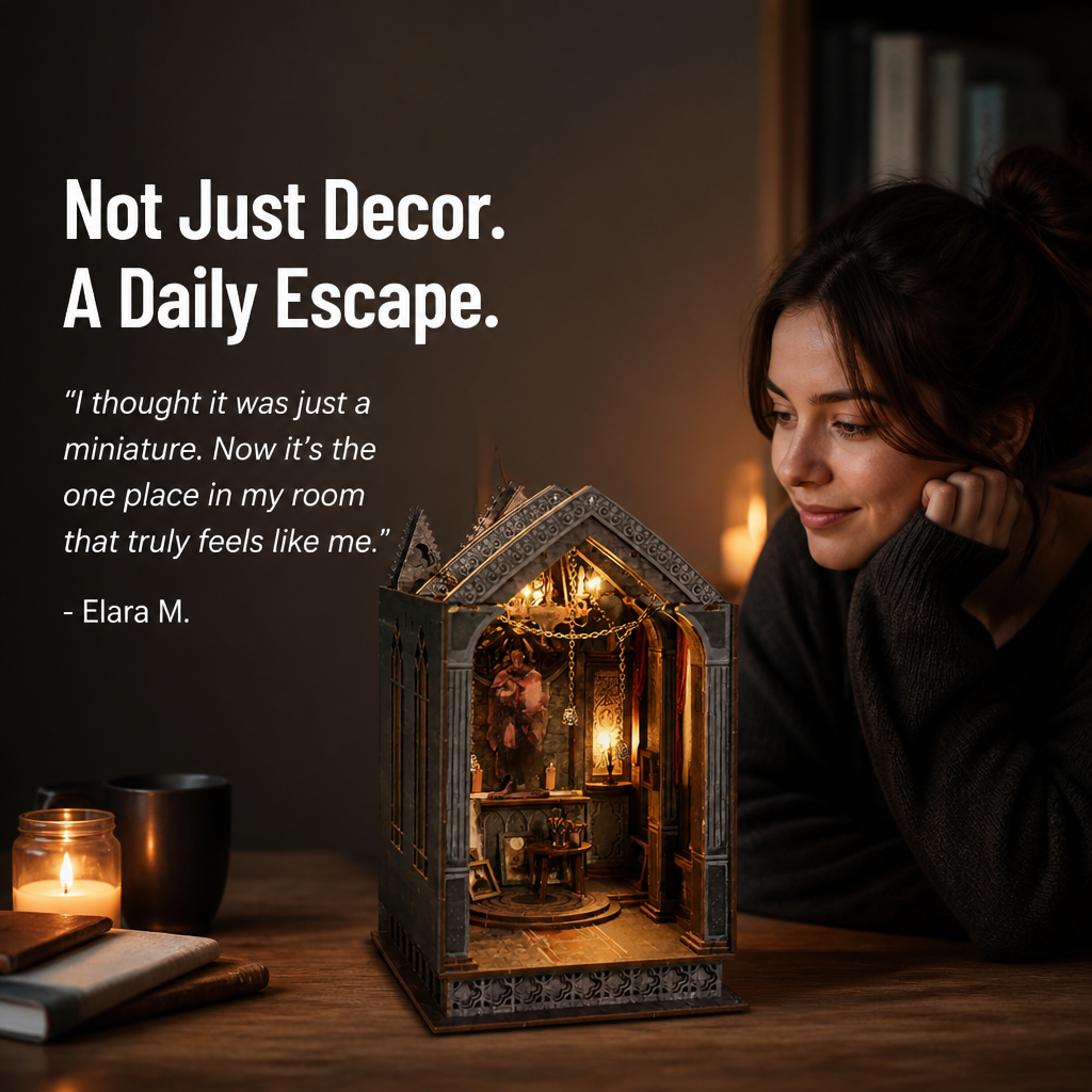 MystiShelter — Transform Your Shelf into a Living Gothic Fantasy Sanctuary - Lamylie