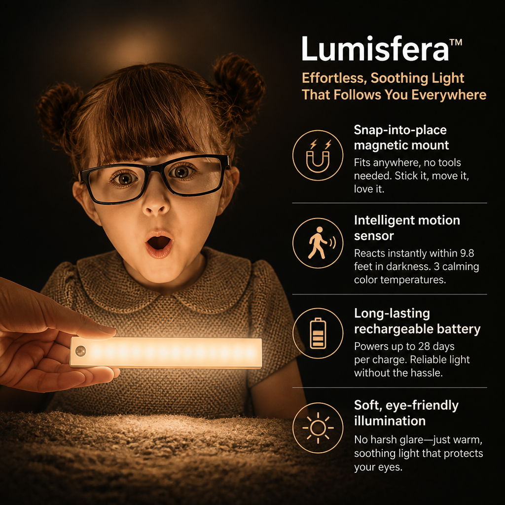 Lumisfera — Nenáročné, uklidňující světlo, které vás provází všude — Lamylie