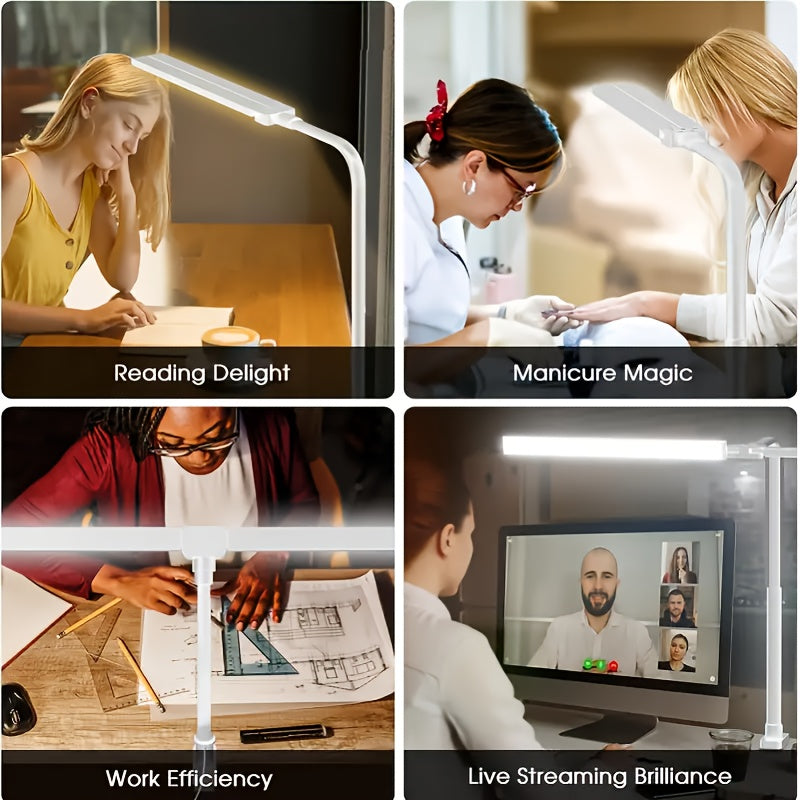 Clamp-On LED Desk Lamp - Lamylie