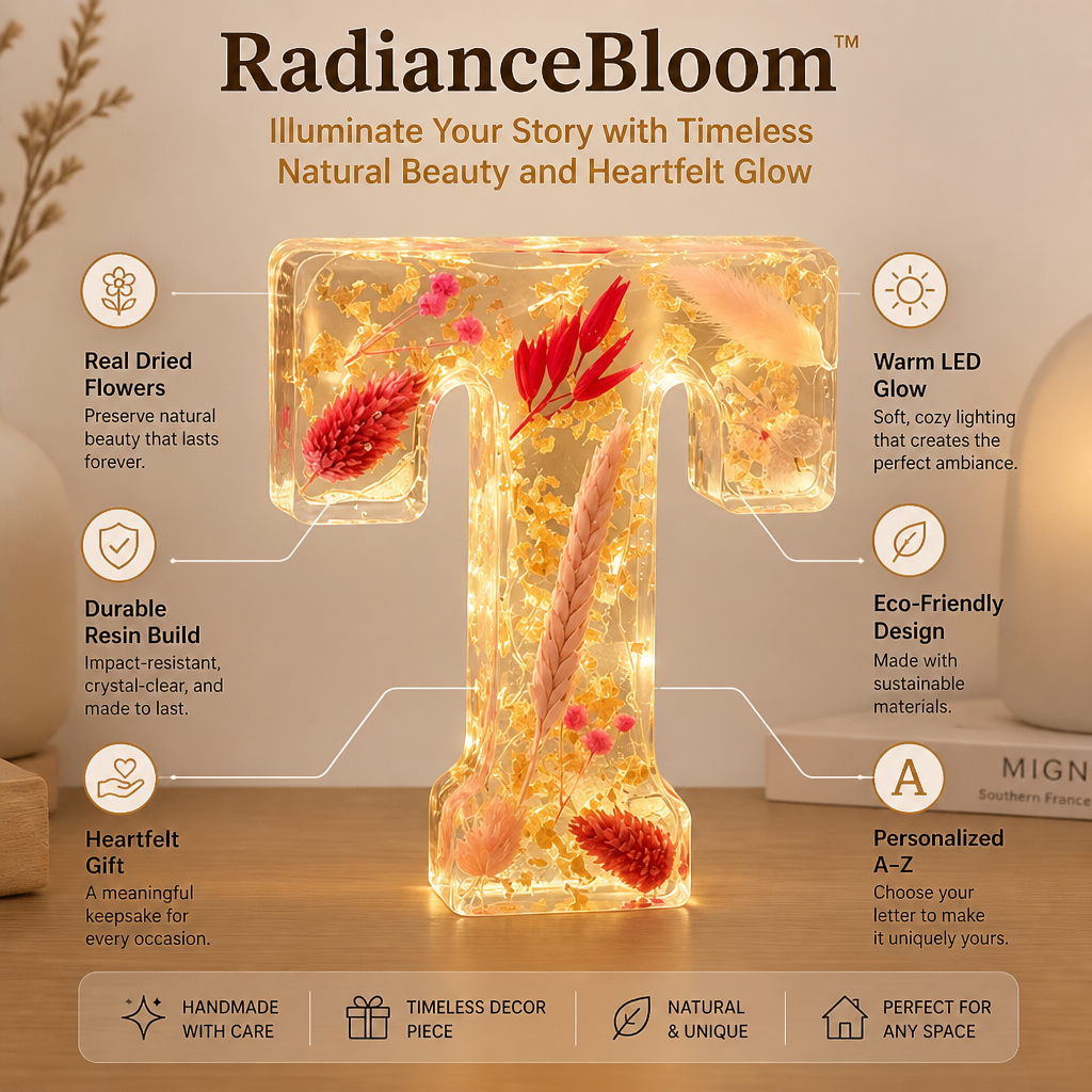RadianceBloom — Erleuchte deine Geschichte mit zeitloser natürlicher Schönheit und herzlichem Glanz - Lamylie