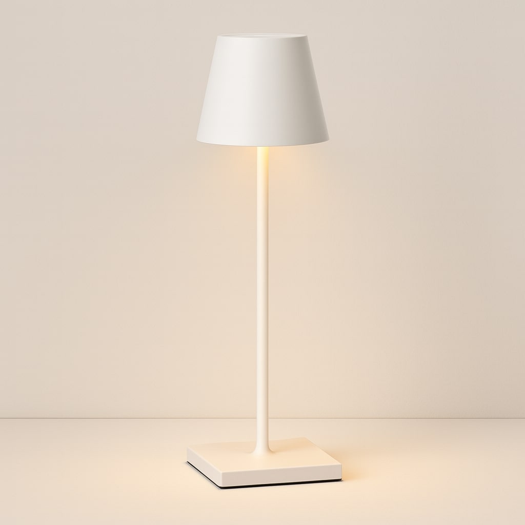 Wireless LED Desk Lamp with Touch Dimmer – Cordless, Pure Ambiance - Lamylie